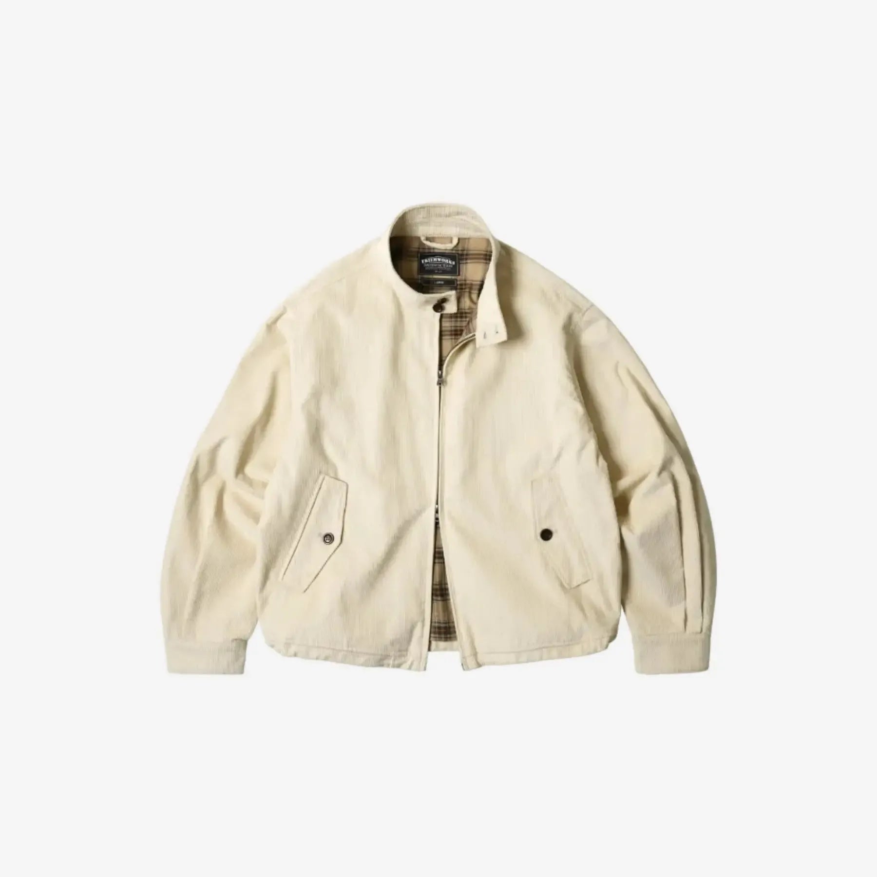 Frizmworks - Corduroy Buddy Harrington Jacket / Cream | Frizmworks | Mad About The Boy
