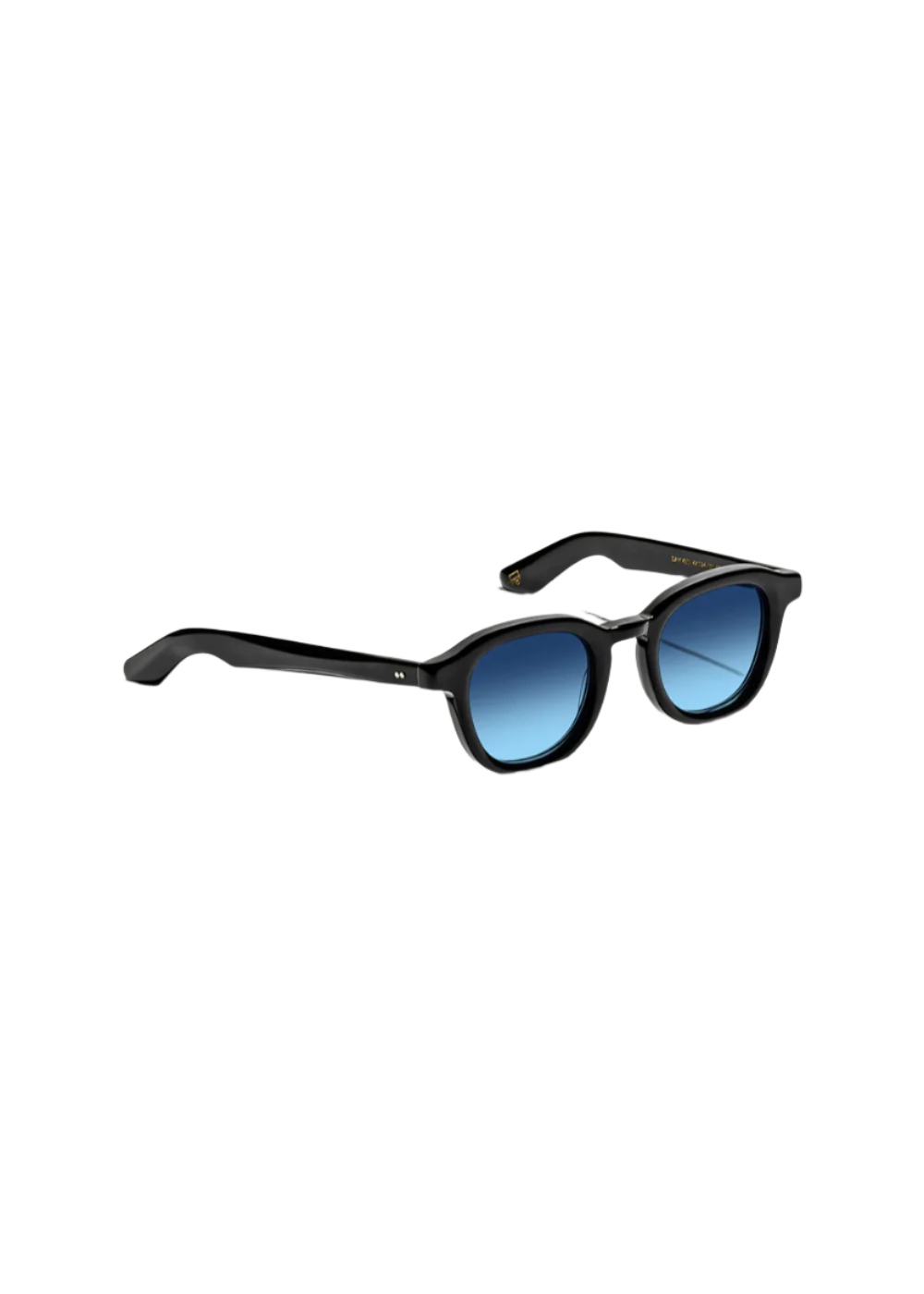 Moscot Dahven Sun 47 Black Denim Blue Lenses | MOSCOT EYEWEAR | Mad About The Boy