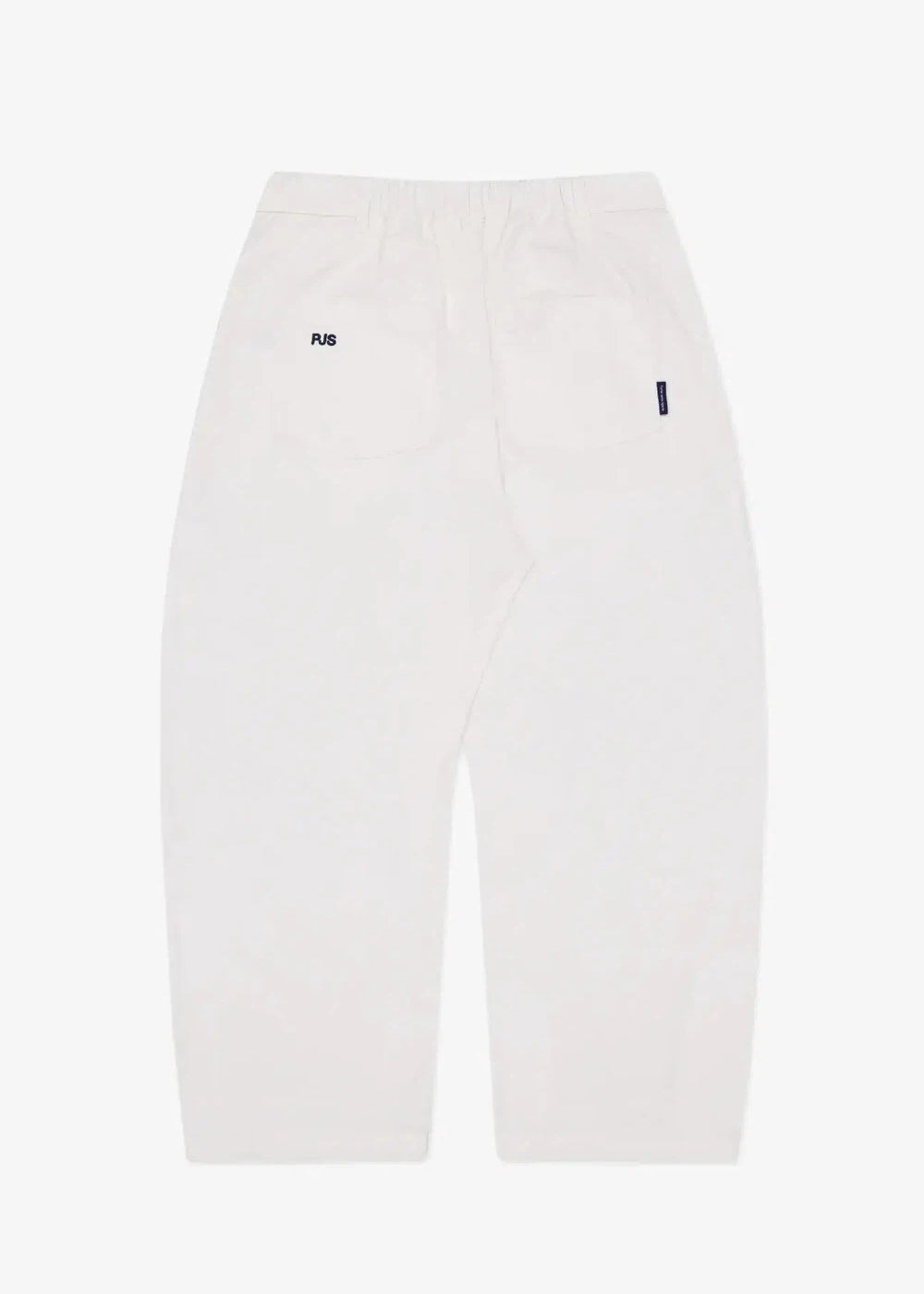 Porter James Sports Dart-Knee Pleated Trousers White Twill | PORTER JAMES SPORTS | Mad About The Boy