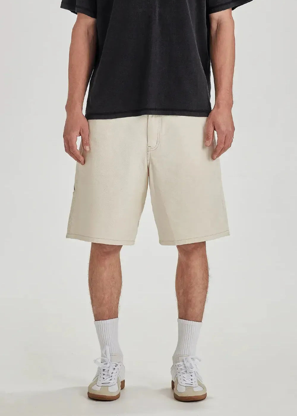 Carpenter Shorts - Ecru COMMONERS | COMMONERS | Mad About The Boy