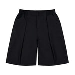 Hakama shorts Black wool | Checks Downtown | Mad About The Boy