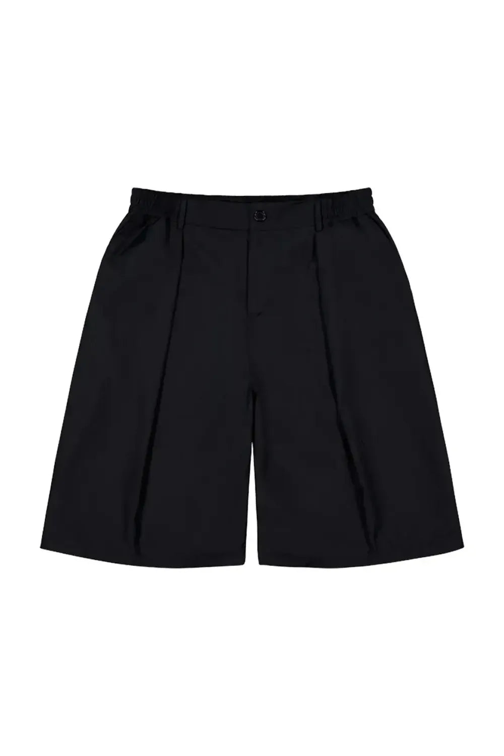 Hakama shorts Black wool | Checks Downtown | Mad About The Boy
