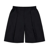 Hakama shorts Black wool | Checks Downtown | Mad About The Boy