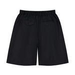 Hakama shorts Black wool | Checks Downtown | Mad About The Boy
