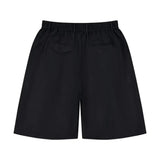Hakama shorts Black wool | Checks Downtown | Mad About The Boy