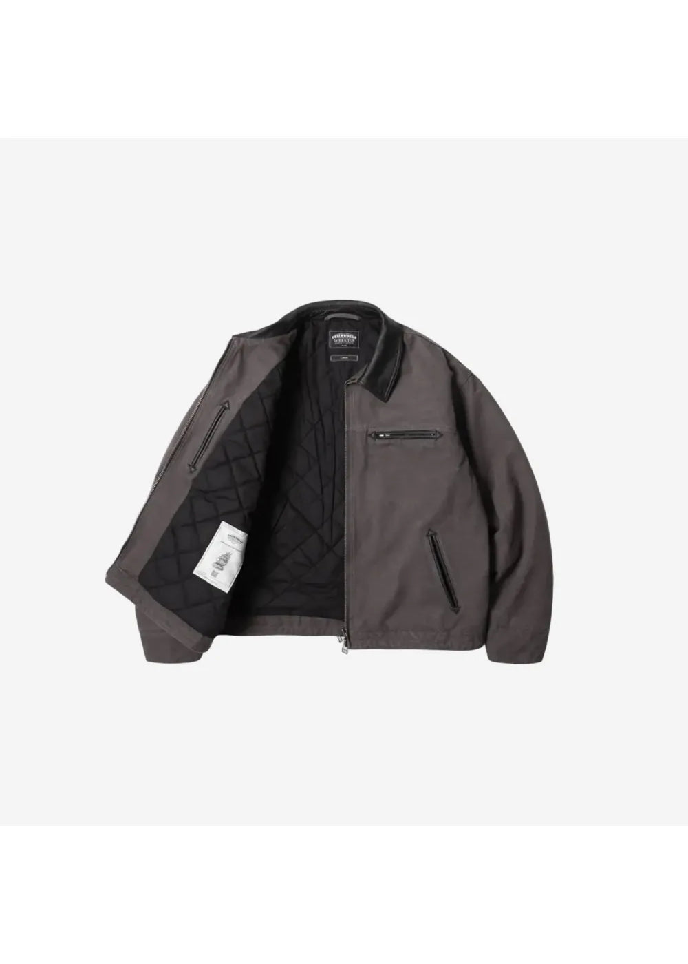 Frizmworks - Heavy Canvas Destroyed Work Jacket / Mud | Frizmworks | Mad About The Boy