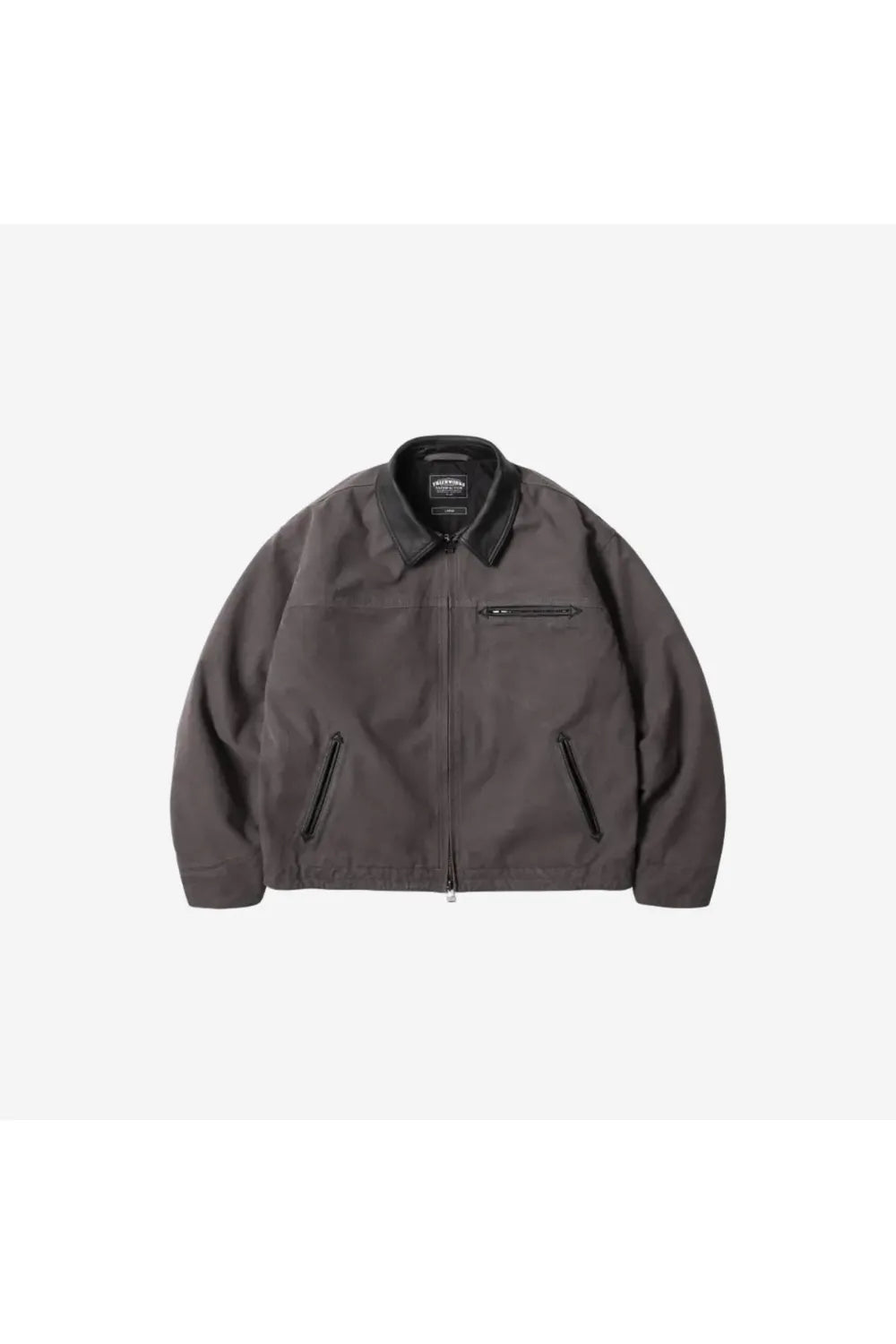 Frizmworks - Heavy Canvas Destroyed Work Jacket / Mud | Frizmworks | Mad About The Boy