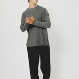 Commoners Hemp Jersey LS - Vintage Grey | COMMONERS | Mad About The Boy