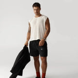 Porter James Sports Knitted Mesh Vest Ivory | PORTER JAMES SPORTS | Mad About The Boy