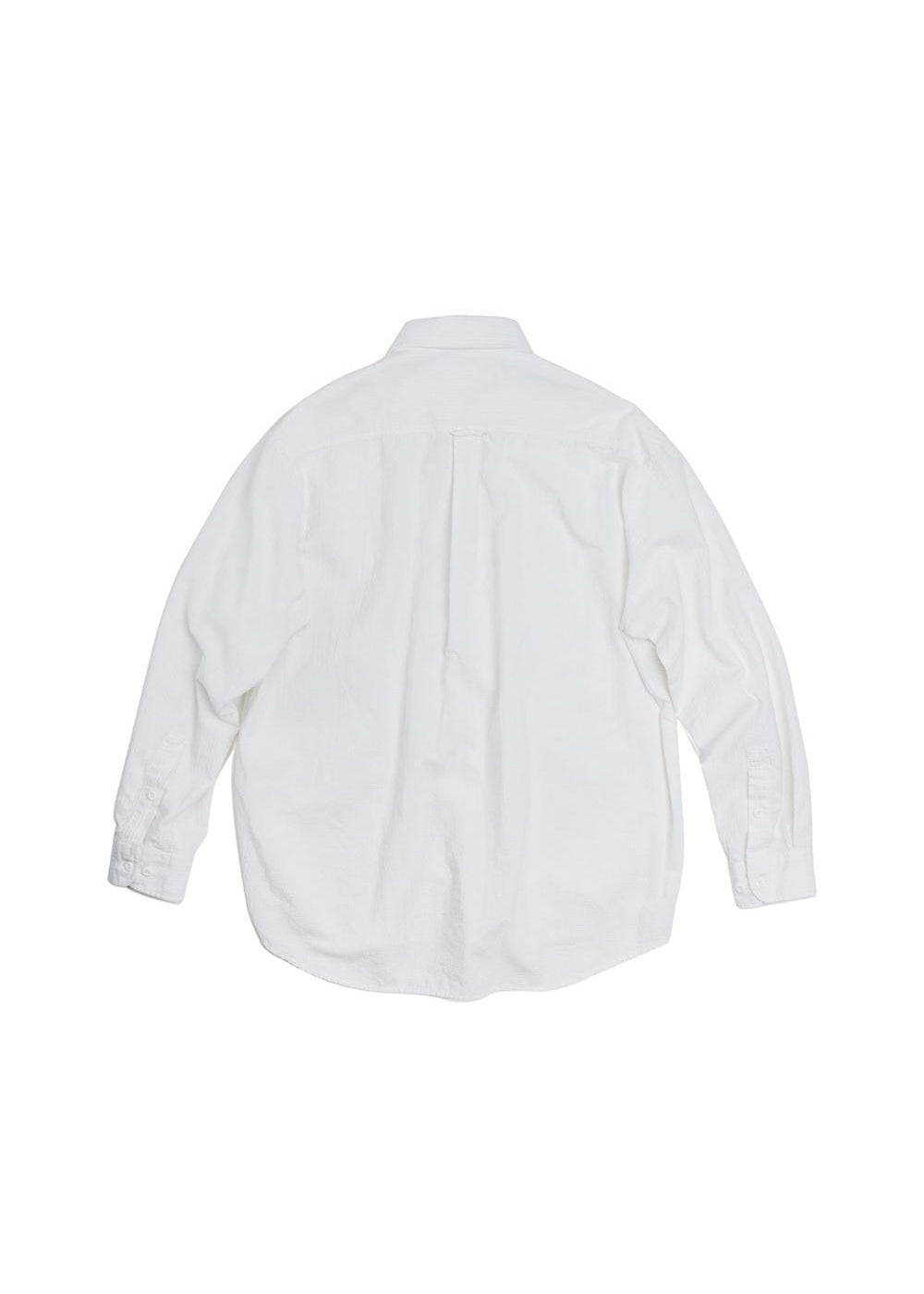 Frizmworks - OG Dobby Weave Seersucker Shirt / White | Frizmworks | Mad About The Boy