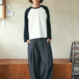 Hakama Pant - Black Denim