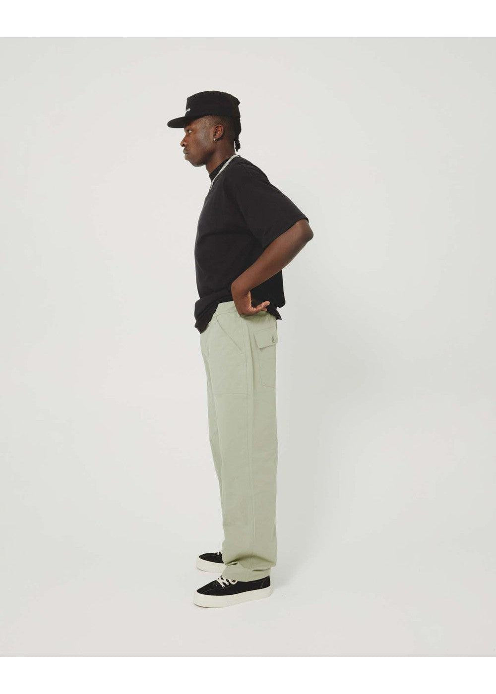 Commoners Drill Utility Pant - Sage | COMMONERS | Mad About The Boy