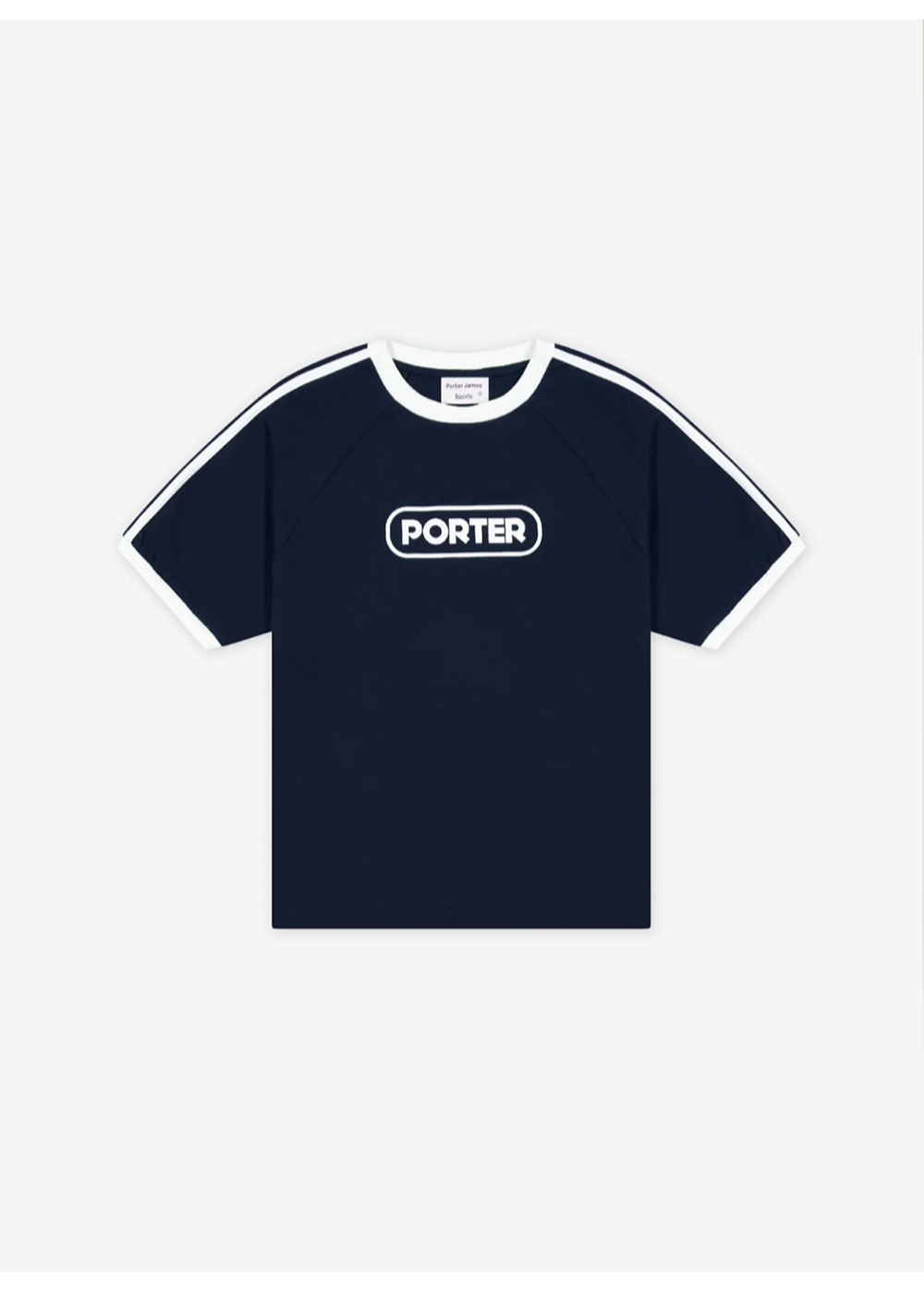 Porter James Sports Ringer Sports Tee Navy | PORTER JAMES SPORTS | Mad About The Boy