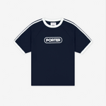 Porter James Sports Ringer Sports Tee Navy | PORTER JAMES SPORTS | Mad About The Boy