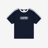 Porter James Sports Ringer Sports Tee Navy | PORTER JAMES SPORTS | Mad About The Boy