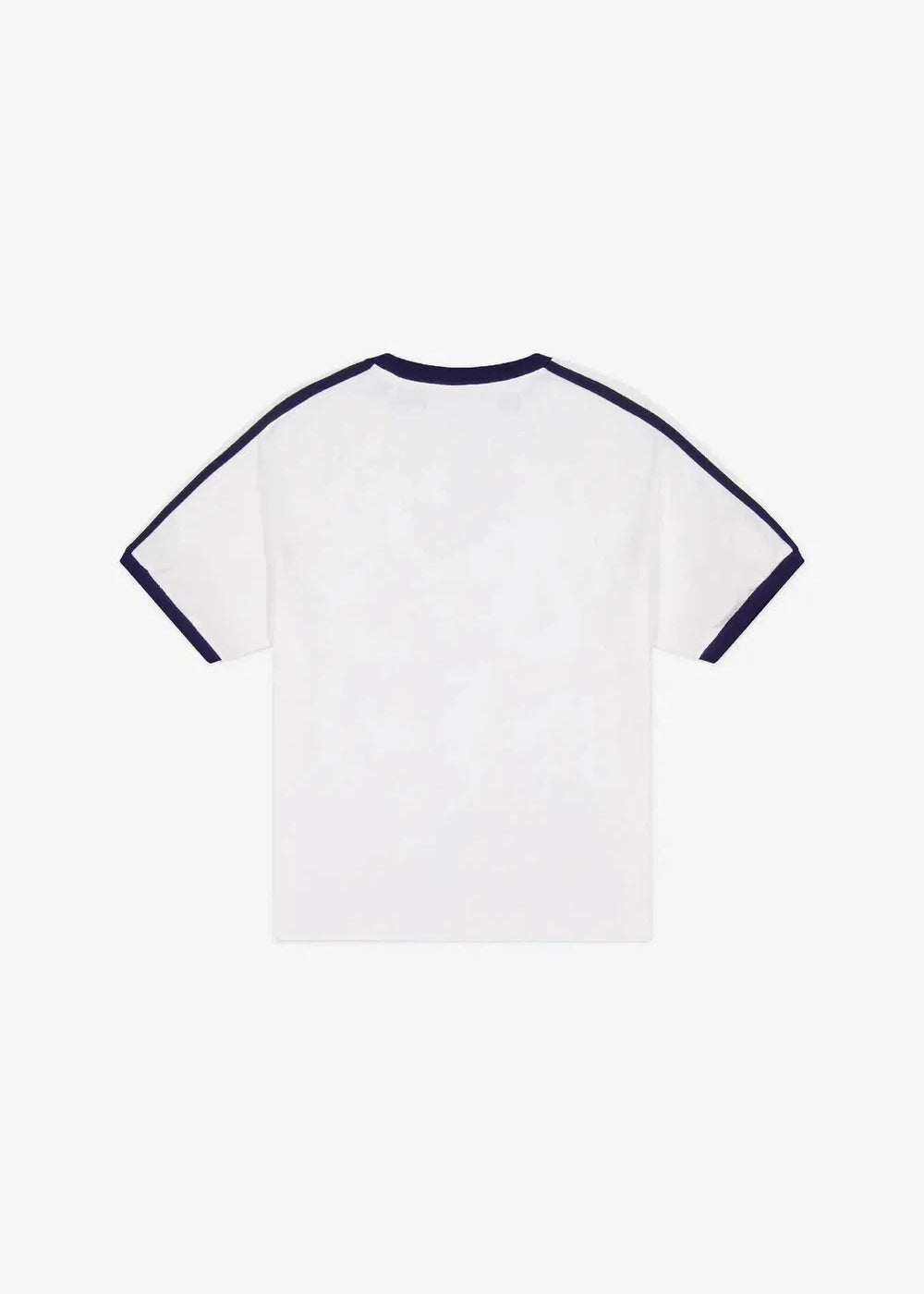Porter James Sports Ringer Sports Tee White + Navy | PORTER JAMES SPORTS | Mad About The Boy