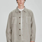 Commoners Mens Drill Utility Shacket Vintage Smoke | COMMONERS | Mad About The Boy