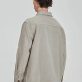 Commoners Mens Drill Utility Shacket Vintage Smoke | COMMONERS | Mad About The Boy