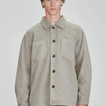 Commoners Mens Drill Utility Shacket Vintage Smoke | COMMONERS | Mad About The Boy