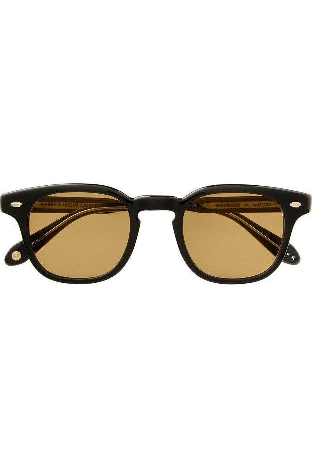 Garrett Leight Sherwood Sun 47 Black Pure Maple | GARRETT LEIGHT | Mad About The Boy
