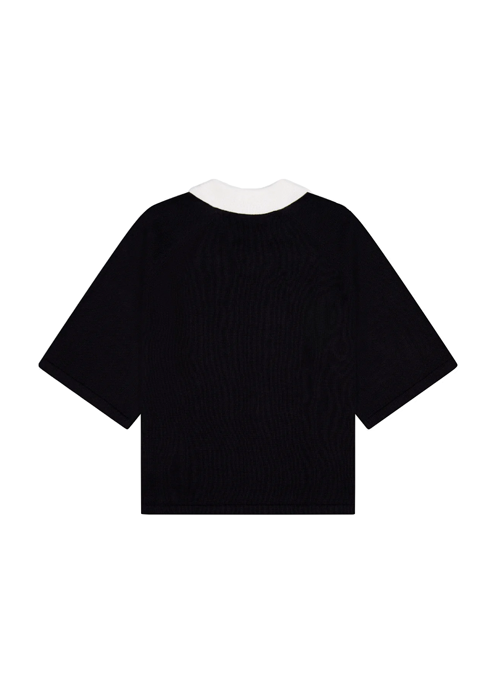 Porter James Sports S/S Cropped Rugby Knit Black/White | PORTER JAMES SPORTS | Mad About The Boy