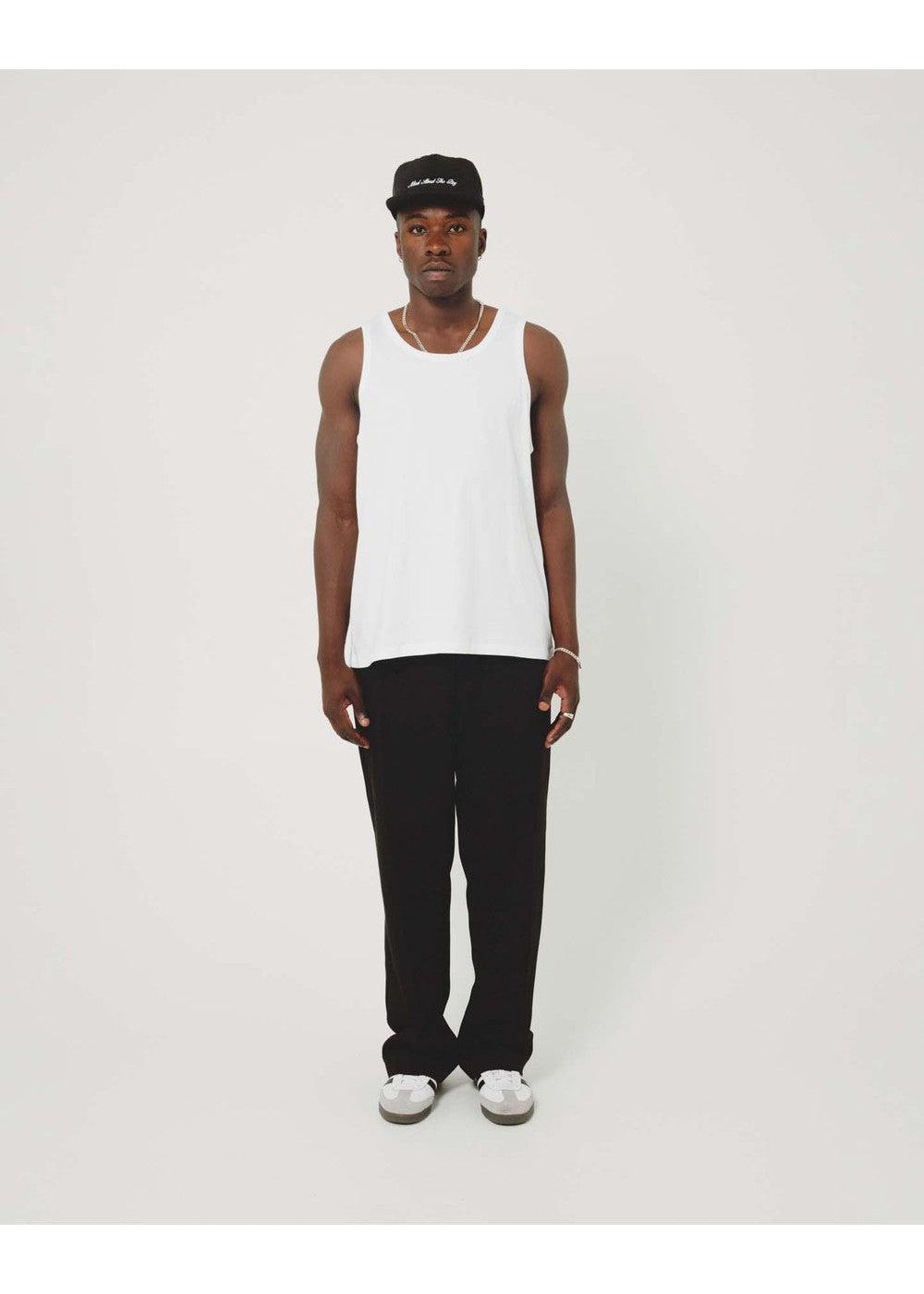 Commoners Mens Standard Tank White | COMMONERS | Mad About The Boy