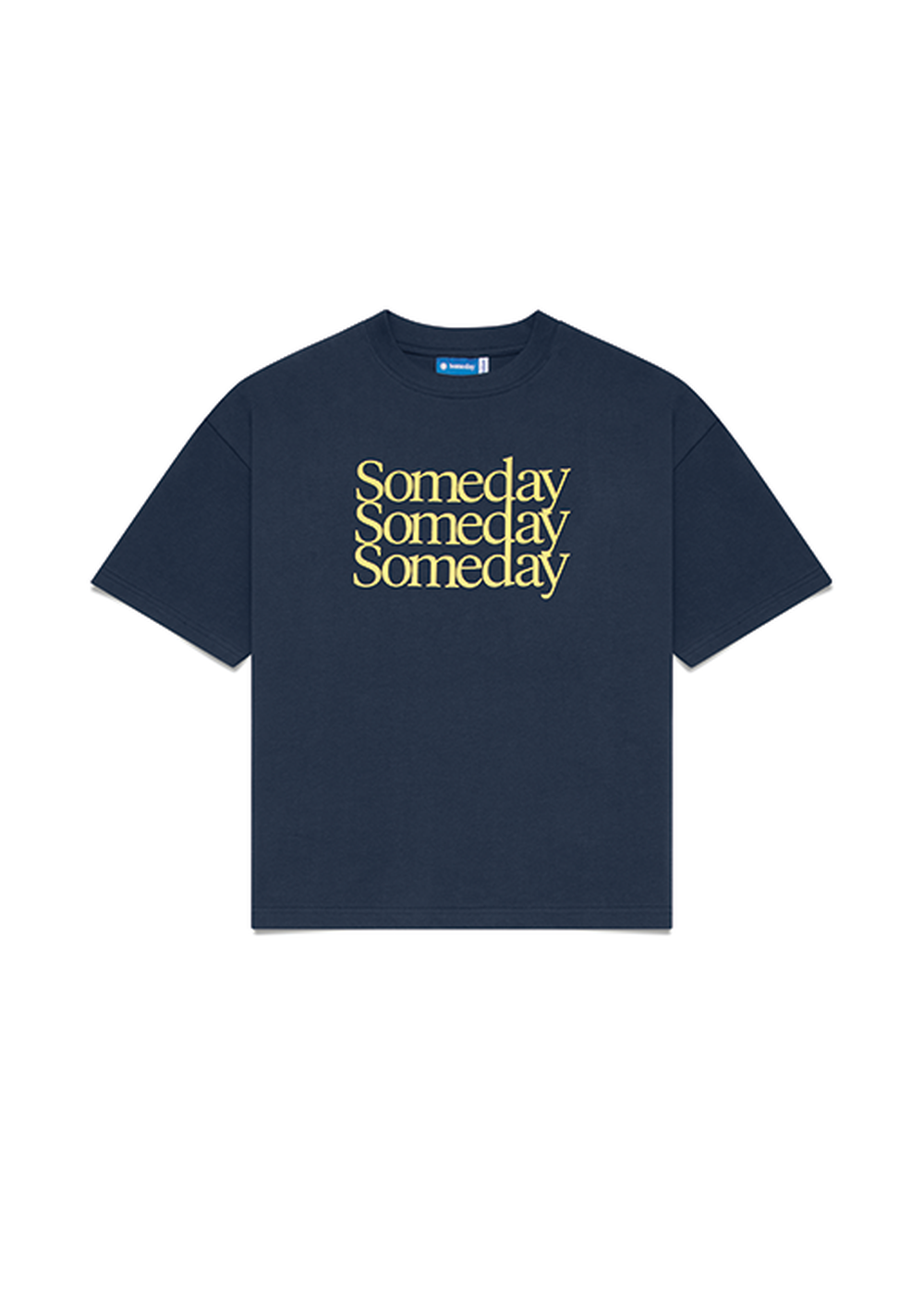 SOMEDAY FABRICATIONS TRANSPARENCY TEE | NAVY | Someday Fabrications | Mad About The Boy