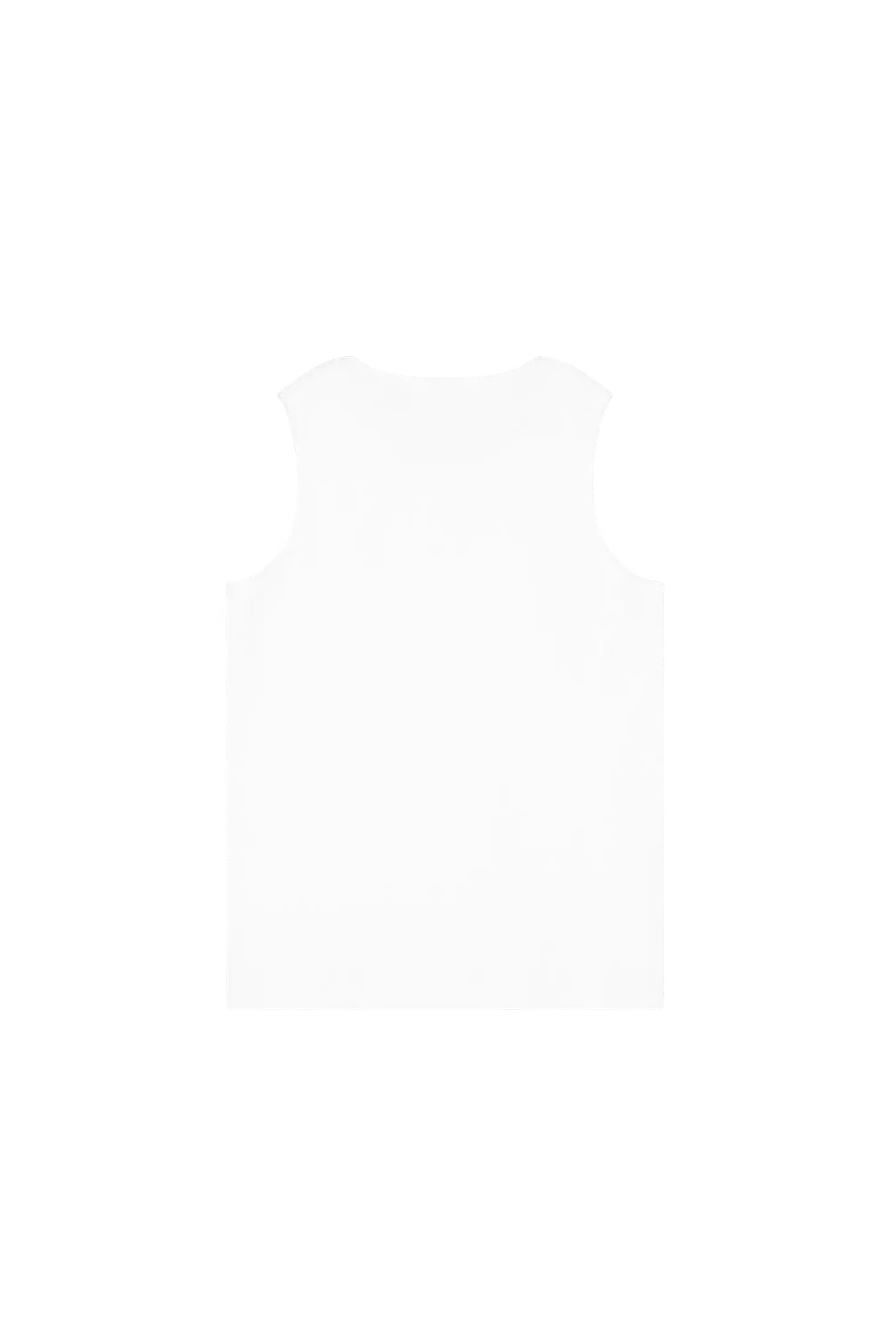 Ribbed Tank White | Checks Downtown | Mad About The Boy