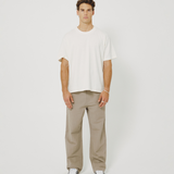 LINEN/COTTON WORK PANT - SMOKE | COMMONERS | Mad About The Boy